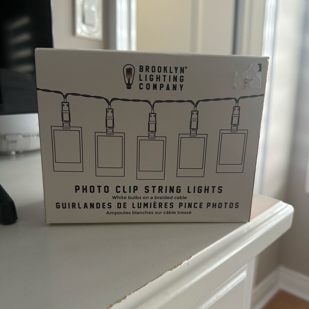 Photo clip string lights